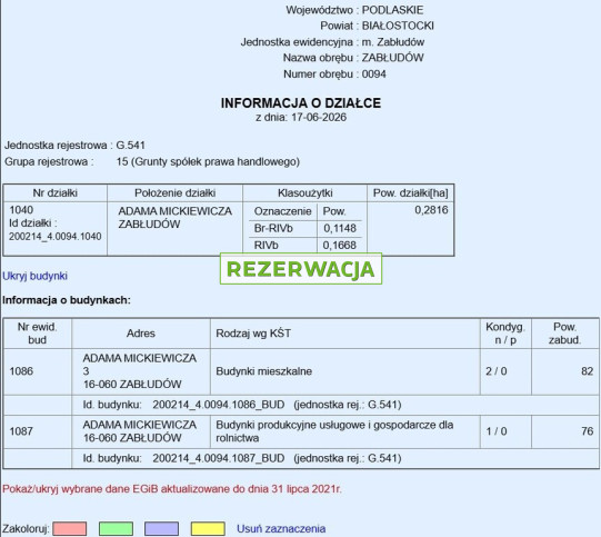 Dom Sprzedaż Zabłud&oacute;w 22